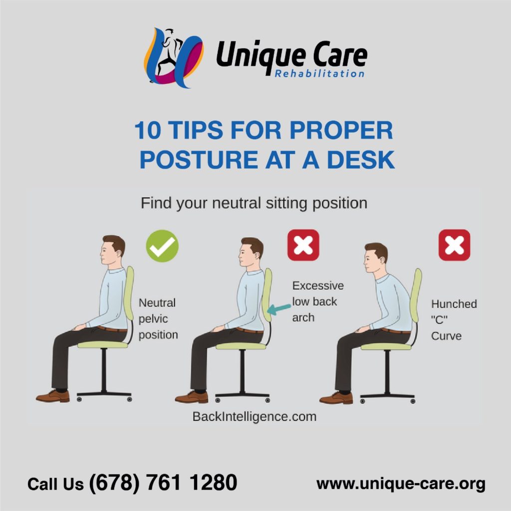 How to sit at your desk correctly Healthy body